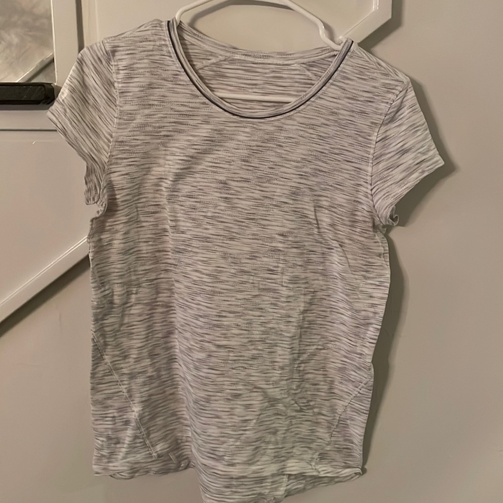 Lululemon gray woman’s top.